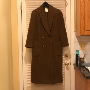 Long Alpaca Wool Coat